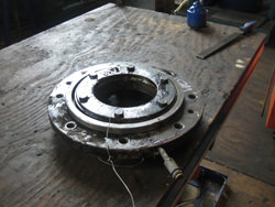 ZPMC gearbox overhauling