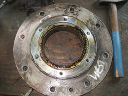 ZPMC gearbox inspection