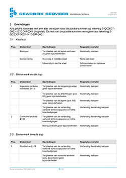 Служба по ZPMC коробкой передач