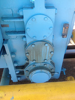 Service on a ZPMC gearbox