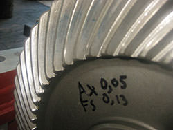 Repair of a ZPMC gearbox