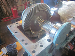 Repair of a ZPMC gearbox