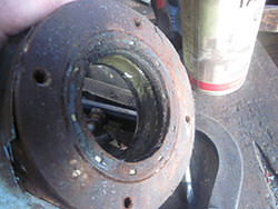 Service on a ZPMC gearbox