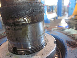 Repair of a ZPMC gearbox