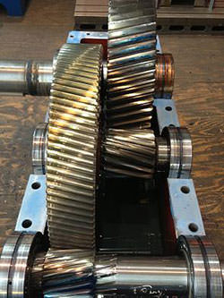 Inspection of a ZPMC gearbox