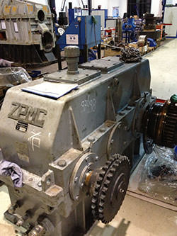 Repair of a ZPMC gearbox