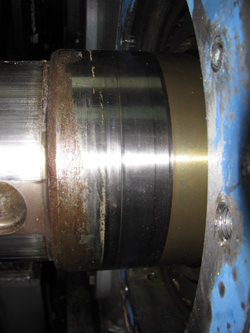 Service on a ZPMC gearbox