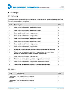 Reparatur einer ZPMC Getriebe