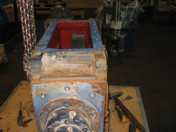 Inspection of a ZPMC gearbox