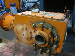 Service on a ZPMC gearbox