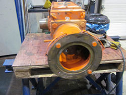 Service on a ZPMC gearbox