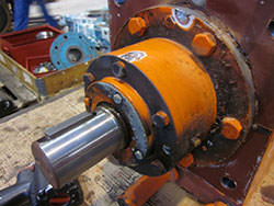 Service on a ZPMC gearbox