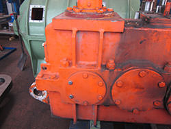 Service on a ZPMC gearbox