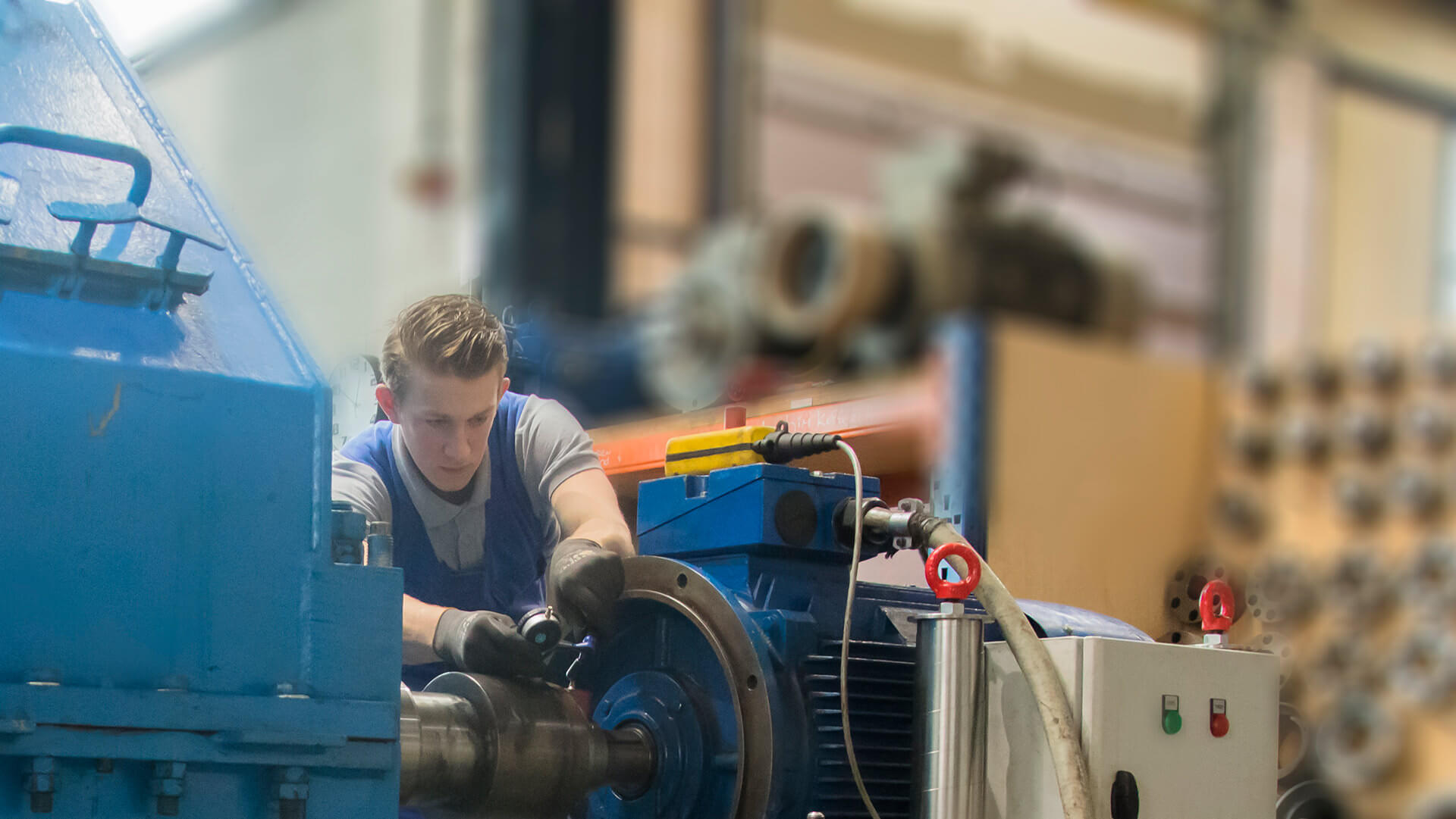 Testing of gearboxes