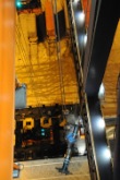Vibration measurement, extensive inspection and repair of main hoist gearbox of brand ZPMC