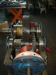 Inspection and revision on gearbox Hansen 734 T