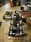 Inspection and revision on a Kone THV-350 gearbox
