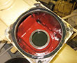 Inspection on gearbox Lohmann & Stolterfoht GCS-900