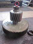 Inspection and revision on a PHB 3-SZ-500-So gearbox
