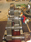 Inspection and revision on a PHB 3-SZ-500-So gearbox