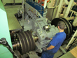 Inspection and revision on gearbox Renk HSN-710 in Curacao