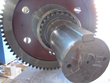 Adjusting axial clearance on gearbox ZPMC 