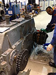 Inspection and revision on gearbox ZPMC FH1060.35.A2.B