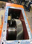 Inspection and revision on ZPMC TB220.13.D1B-00 gearbox
