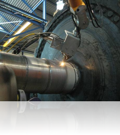 Lasercladden with GBS Gearbox Services